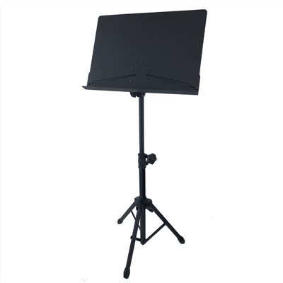 JYC Music嚴選台製K-105-7BN台製大譜架(黑色)-寬譜面48x40cm樂團專用