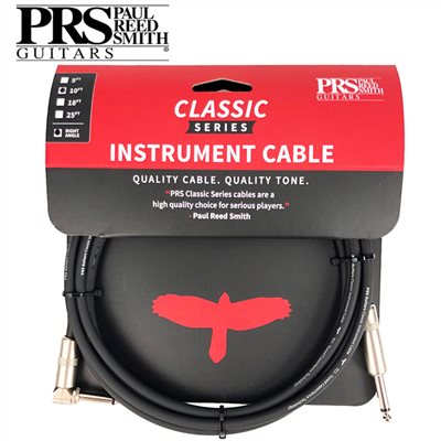PRS Classic Instrument Cable 樂器導線-10FT直接頭/原廠公司貨/加贈擦琴布