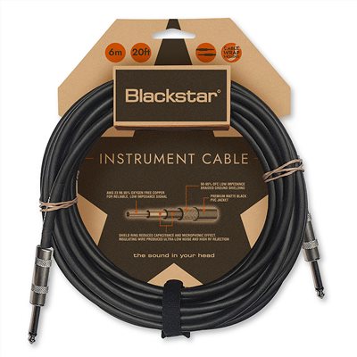 Blackstar 6m 樂器導線/雙直頭-原廠公司貨