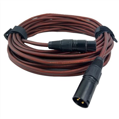 JYC Music 專業型MP-10X低雜訊麥克風訊號線-10米咖啡色XLR公-母/原廠公司貨