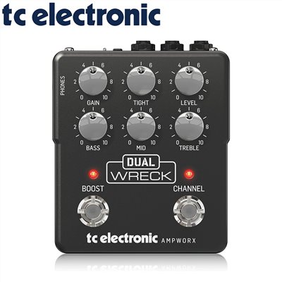 TC electronic Ampworx Dual Wreck 模擬前級效果器-原廠公司貨