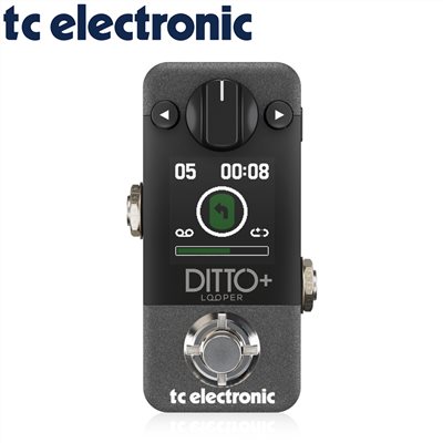 TC electronic DITTO+ LOOPER 新一代單軌Loop效果器-原廠公司貨