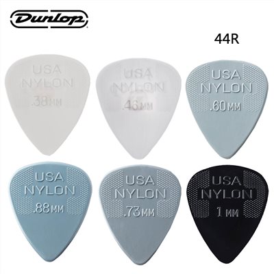 Dunlop Nylon系列 44R Standard 吉他彈片(72片裝)~6種規格任選