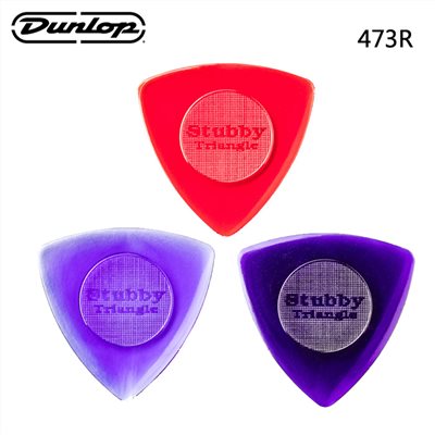 Dunlop Signature系列 473R Tri Stubby 吉他彈片(24片裝)~3種規格任選