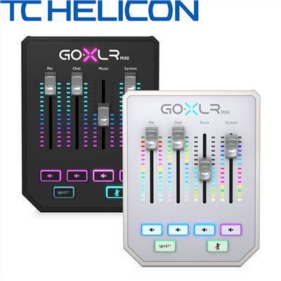 TC HELICON GoXLR MINI 直播混音器-黑.白/兩色任選/原廠公司貨
