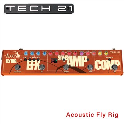 Tech21 Acoustic Fly Rig 木吉他效果器-全類比綜合-體積小-原廠公司貨