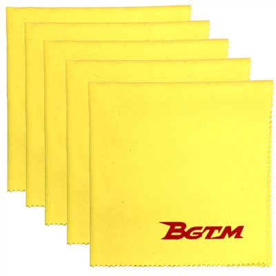 BGTM樂器職人專用擦琴布10入組(黃色)限量↘殺到底~30X30cm