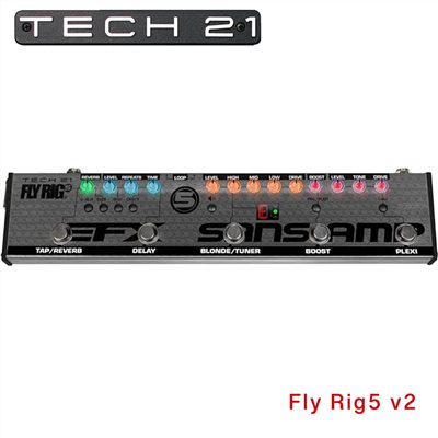 Tech21 FLY RIG5 V2 新款電吉他破音綜合效果器/原廠公司貨