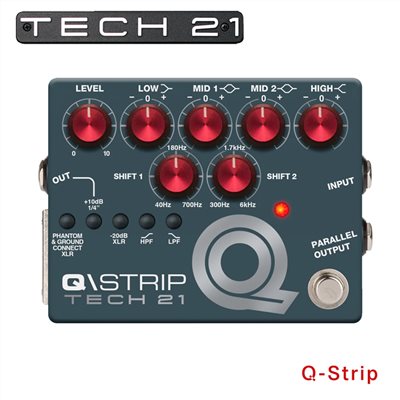 Tech21 Q/STRIP 專業搖滾EQ效果器/原廠公司貨