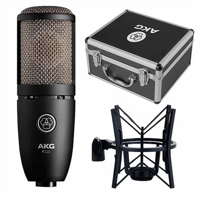 AKG P220 電容式人聲麥克風/大震膜/心形指向性/原廠公司貨