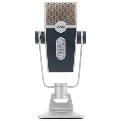AKG LYRA USB 高性能復古風電容式麥克風/直播隨插即用/4指向/支援多種安裝方式/原廠公司貨
