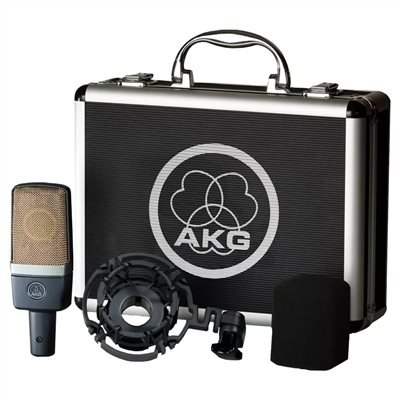 AKG C214 高性能電容式人聲&各類樂器麥克風/大震膜/歐洲製/原廠公司貨