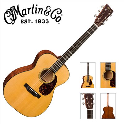 最新款Martin 00-18 嚴選錫特卡雲杉單板 桃花心木背側面板吉他 - 附琴盒/原廠公司貨