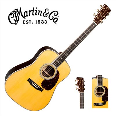 最新款Martin D-42 嚴選錫特卡雲杉單板 東印度紅木背側面板吉他-附贈硬殼