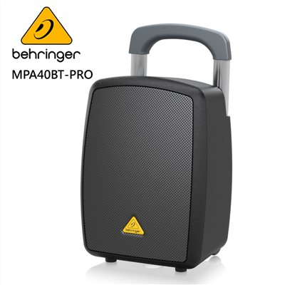 BEHRINGER MPA40BT-PRO便攜式主動喇叭系統-40瓦/藍牙連接/原廠公司貨