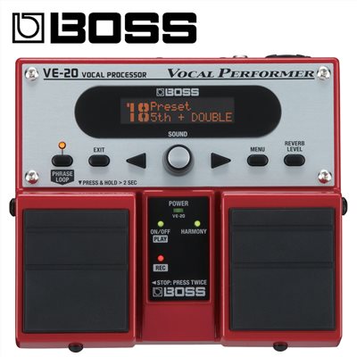 BOSS VE-20人聲效果器-原廠公司貨