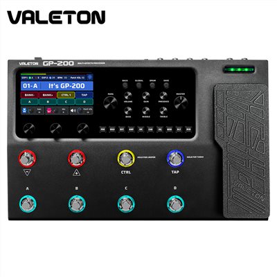 VALETON GP-200 旗艦多功能綜合效果器/輕量化設計/內含變壓器/贈效果器袋/原廠公司貨