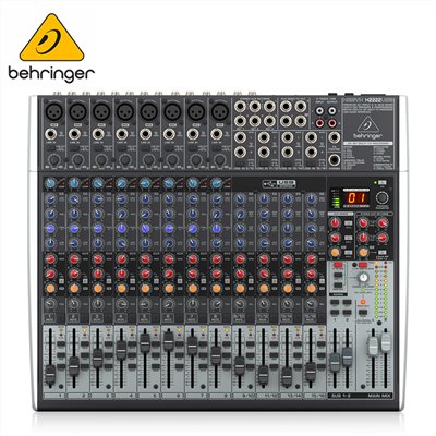 BEHRINGER X2222USB專業級混音器-原廠公司貨