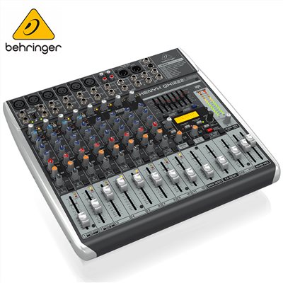BEHRINGER QX1222USB 專業級小型混音器-原廠公司貨