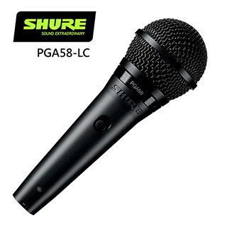 SHURE PGA58-LC 心形動態人聲麥克風 -原廠公司貨