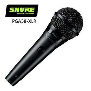 SHURE PGA58-XLR 心形動態人聲麥克風 -原廠公司貨