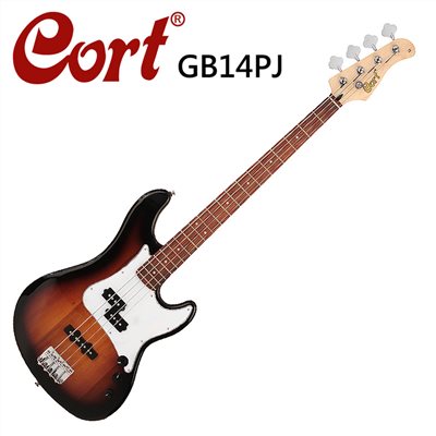 CORT嚴選GB14PJ嚴選電貝斯-經典漸層色