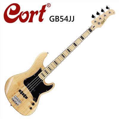 CORT嚴選GB54JJ 嚴選電貝斯-原木色