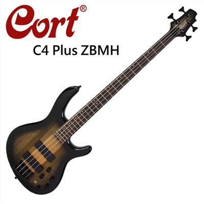 CORT嚴選C4 Plus ZBMH-TBB 嚴選電貝斯-仿古漸層色