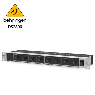 BEHRINGER DS2800 專業級機架式訊號分配器-原廠公司貨