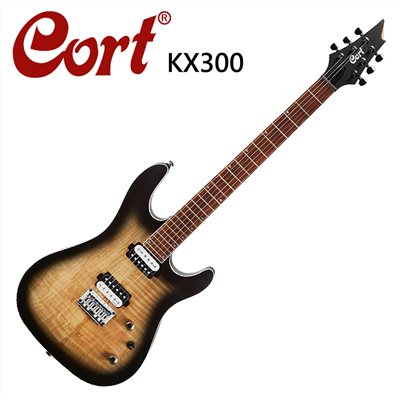 CORT嚴選KX300-OPRB 嚴選電吉他-現代特色原始漸層色~