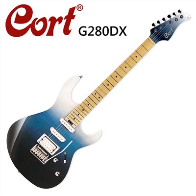 CORT嚴選G280DX-NN 嚴選電吉他-經典現代兼具北歐夜色藍