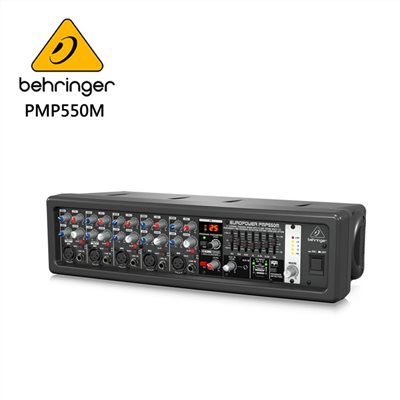 BEHRINGER PMP550M 專業5通道箱型功率混音器-原廠公司貨