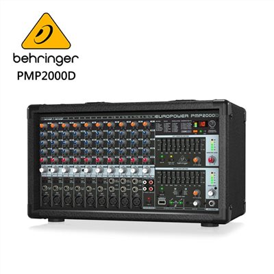 BEHRINGER PMP2000D 專業14通道箱型功率混音器/原廠公司貨