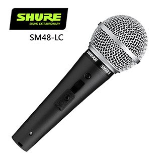 SHURE SM48-LC 心形動態人聲麥克風-原廠公司貨