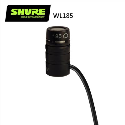 SHURE WL185 領夾式心形指向麥克風-原廠公司貨