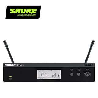 SHURE BLX4R 單頻道無線機架安裝接收機-原廠公司貨