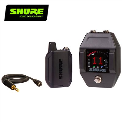 SHURE GLXD16+ 雙頻專業數位無線踏板系統-吉他/貝斯/靜音提琴均適用-原廠公司貨