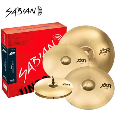 新款SABIAN 銅鈸套裝 XSR Performance XSR5005GB/加贈18吋CRASH/原廠公司貨