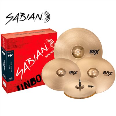 新款SABIAN 表演銅鈸套裝 B8X Performance 45003XG/加贈18吋O-ZONE CRASH/原廠公司貨
