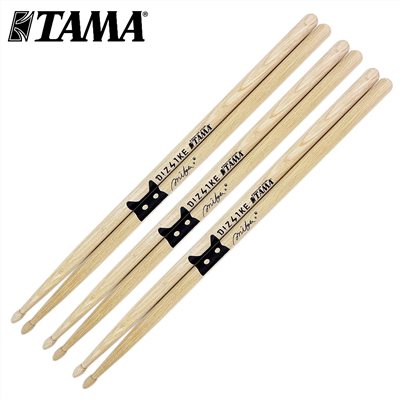 嚴選日本TAMA鼓棒 O-MIKA DizLike x mika簽名款-超值三雙入套組/日本製橡木/原廠公司貨