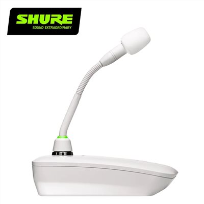 SHURE ULXD8W 無線鵝頸麥克風發射器/白色/原廠公司貨