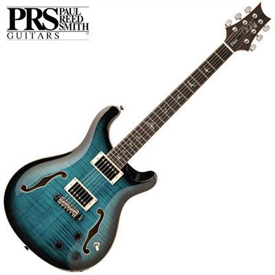 PRS SE HOLLOWBODY II PIEZO 全空心電吉他/ 孔雀藍 PB/原廠公司貨