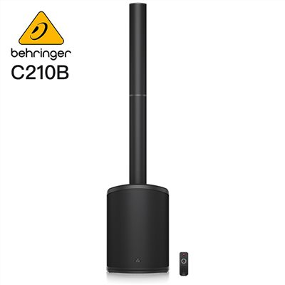 BEHRINGER C210B 音柱喇叭/8英寸低音炮/藍牙/160瓦柱狀揚聲器/電池供電