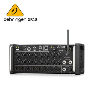 BEHRINGER XR18 專業數位混音座 -隨附機架耳和保護緩衝器/原廠公司貨