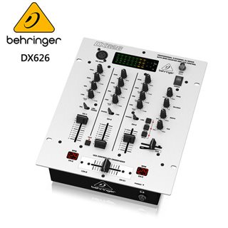 BEHRINGER DX626 專業3通道DJ混音器-超低噪音/智能雙BPM計數器/原廠公司貨