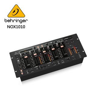 BEHRINGER NOX1010專業5通道19英寸DJ混音器-5個USB連接的線路輸入/2個麥克風輸入/MIDI輸出/原廠公司貨
