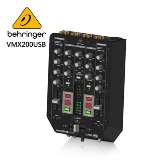 BEHRINGER VMX200USB專業2通道DJ混音器-內置USB接口/原廠公司貨