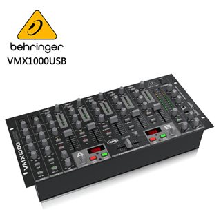 BEHRINGER VMX1000USB 專業7通道機架式DJ混音器-內置USB接口/原廠公司貨