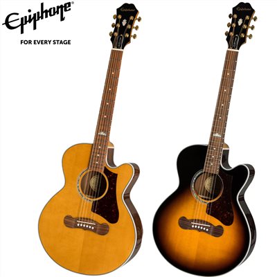 EPIPHONE J-200 EC Studio Parlor 電木吉他/兩色任選/原廠公司貨
