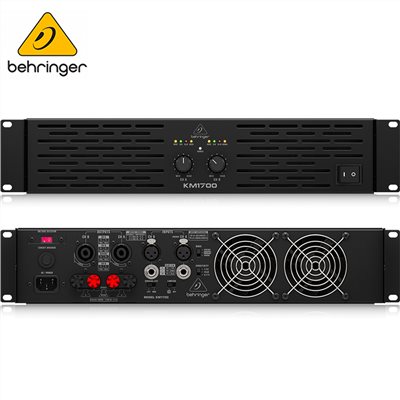 BEHRINGER KM1700 專業PA喇叭擴大機/1700瓦立體聲功率放大器/原廠公司貨